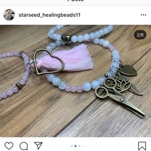 3 piece crystal bracelet set